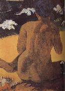 Paul Gauguin Beach woman oil painting reproduction